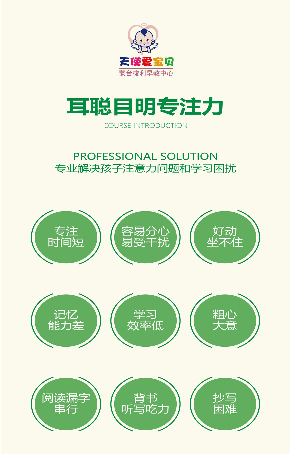 耳聪目明专注力